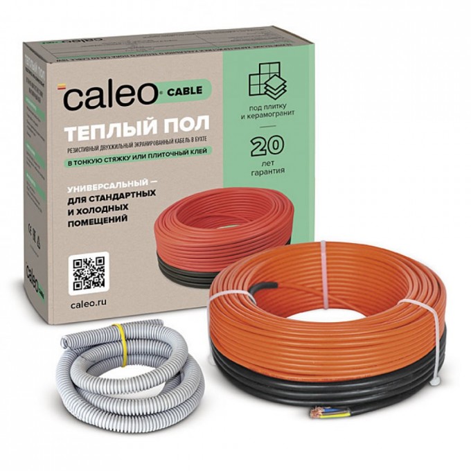 Комплект теплого пола CALEO Cable 18W-120 860596